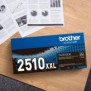 Brother TN2510XL - Cartouche de toner haute capacité originale - Noir, 3000 pages, Noir, 1 pièce