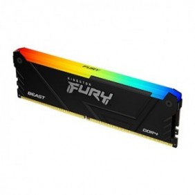 Kingston FURY Beast 32GB 3200MTs DDR4 CL16 DIMM RGB, 32 Go, 1 x 32 Go, DDR4, 288-pin DIMM