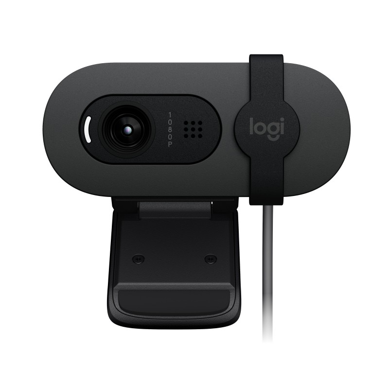 Logitech Brio 105, 2 MP, 1920 x 1080 pixels, Full HD, 30 ips, 1280x720@30fps, 720p, 1080p