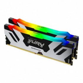 Kingston FURY 96Go 6400MTs DDR5 CL32 DIMM Kit de 2 Renegade RGB XMP, 96 Go, 2 x 48 Go, DDR5, 288-pin DIMM