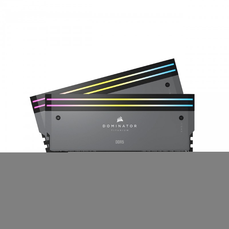 Corsair Dominator Titanium CMP64GX5M2B6000Z30, 64 Go, 2 x 32 Go, DDR5, 6000 MHz, 288-pin DIMM