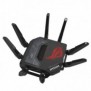 ASUS ROG Rapture GT-BE98, Wi-Fi 7 802.11be, Quad-band 2.4 GHz  5 GHz-1  5 GHz-2  6 GHz, EthernetLAN, Noir, Routeur