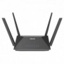ASUS RT-AX52 AX1800 AiMesh, Wi-Fi 6 802.11ax, Bi-bande 2,4 GHz  5 GHz, EthernetLAN, Noir, Routeur