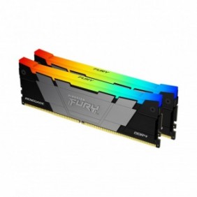 Kingston FURY 32 Go 3600 MTs DDR4 CL16 DIMM Kits de 2 1Gx8 Renegade RGB, 32 Go, 2 x 16 Go, DDR4, 288-pin DIMM