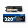 Brother TN-320BK - Cartouche de toner originale – Noir, 2500 pages, Noir, 1 pièce