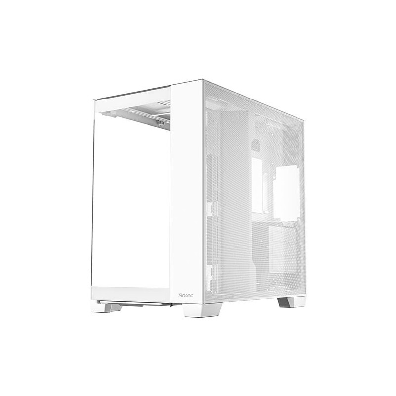 Antec C8 WHITE, Full Tower, PC, Blanc, ATX, ITX, micro ATX, Verre, Plastique, Acier, Jouer