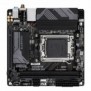 Gigabyte B650I AX Carte mère - AMD Ryzen série 9000, VRM 5+2+1 phases, jusqu'à 6400 MHz DDR5 , 1xPCIe 4.0 M.2, LAN 2,5 GbE, WIFI 6E, USB 3.2 Gen 2, AMD, Emplacement AM5, AMD Ryzen 7000 Series, AMD Ryzen 8000 Series, AMD Ryzen 9000 Series, Emplacement