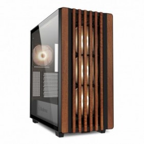 Sharkoon REBEL C70G RGB, Full Tower, PC, Noir, Bois, ATX, micro ATX, Mini-ITX, Métal, Verre trempé, Multi