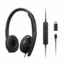 Lenovo 4XD1M45627, Avec fil, 20 - 20000 Hz, 148 g, Casque, Noir