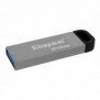Kingston DataTraveler Clé USB Kyson 512 Go, 512 Go, USB Type-A, 3.2 Gen 1 3.1 Gen 1, 200 Mos, Sans capuchon, Argent