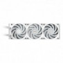 Gigabyte Refroidisseur de CPU liquide AIO AORUS WATERFORCE II 360 ICE - 3 ventilateurs ARGB 120 mm, mécanisme d'interverrouillage coulissant, DAISY-CHAIN, compatible Intel LGA 1700 et AMD AM5, Refroidisseur de liquide tout-en-un, 12 cm, 64,95 cfm, Blanc