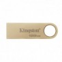 Kingston DataTraveler 128Go 220Mos Clé USB 3.2 Gen 1 Métal SE9 G3, 128 Go, USB Type-A, 3.2 Gen 1 3.1 Gen 1, 220 Mos, Sans capuchon, Or