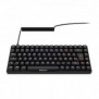 Sharkoon SGK50 S3, 75%, Avec fil, USB, QWERTZ, LED RGB, Noir