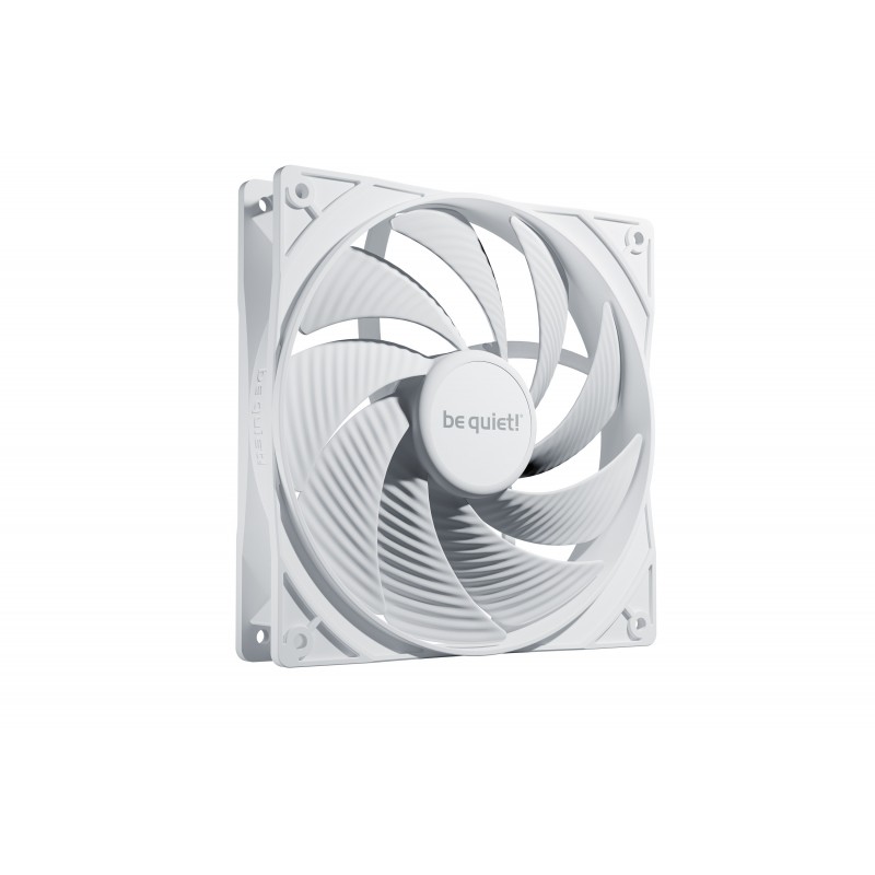 Be Quiet! Pure Wings 3 140 mm PWM | Ventilateur PC White high-speed, Ventilateur, 14 cm, 1800 trmin, 122,6 m³h, Blanc