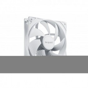 Be Quiet! Pure Wings 3 120 mm PWM | Ventilateur PC White, Ventilateur, 12 cm, 1600 trmin, 84,8 m³h, Blanc