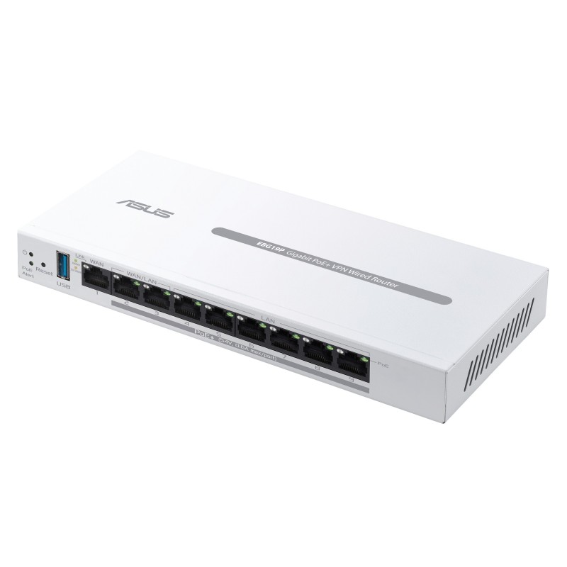 ASUS ExpertWiFi EBG19P, Ethernet WAN, Gigabit Ethernet, Blanc