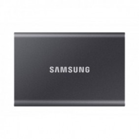 Samsung SSD externe T7 USB 3.2 4 To , 4 To, USB Type-C, 3.2 Gen 2 3.1 Gen 2, 1050 Mos, 10 Gbits, Gris, Titane