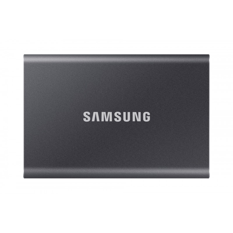 Samsung SSD externe T7 USB 3.2 4 To , 4 To, USB Type-C, 3.2 Gen 2 3.1 Gen 2, 1050 Mos, 10 Gbits, Gris, Titane