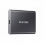 Samsung SSD externe T7 USB 3.2 4 To , 4 To, USB Type-C, 3.2 Gen 2 3.1 Gen 2, 1050 Mos, 10 Gbits, Gris, Titane