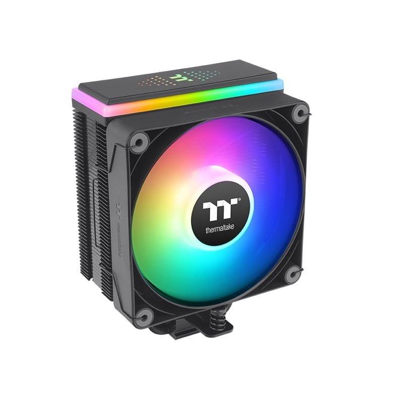 Thermaltake ASTRIA 200, Refroidisseur d'air, 12 cm, 500 trmin, 1800 trmin, 65 cfm, Noir