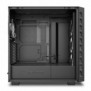 Sharkoon REBEL C80G RGB, Midi Tower, PC, Noir, ATX, micro ATX, Mini-ITX, Métal, Verre trempé, Jouer