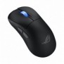 ASUS ROG Keris II Ace Wireless AimPoint Black, Droitier, Optique, RF Wireless + Bluetooth + USB Type-A, 42000 DPI, Noir