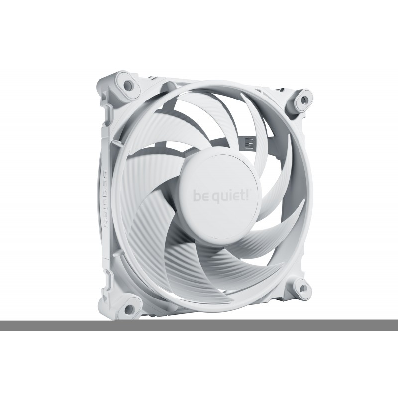 Be Quiet! Silent Wings 4 120 mm PWM | Ventilateur PC White high-speed, Ventilateur, 12 cm, 2500 trmin, 130,3 m³h, Blanc