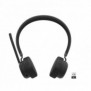 Lenovo Wireless VoIP Headset, Sans fil, BureauCentre d'appels, 20 - 20000 Hz, 140 g, Casque, Noir