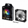 ASUS TUF Gaming TR120 ARGB Fan - Single Pack, Ventilateur, 12 cm, Noir