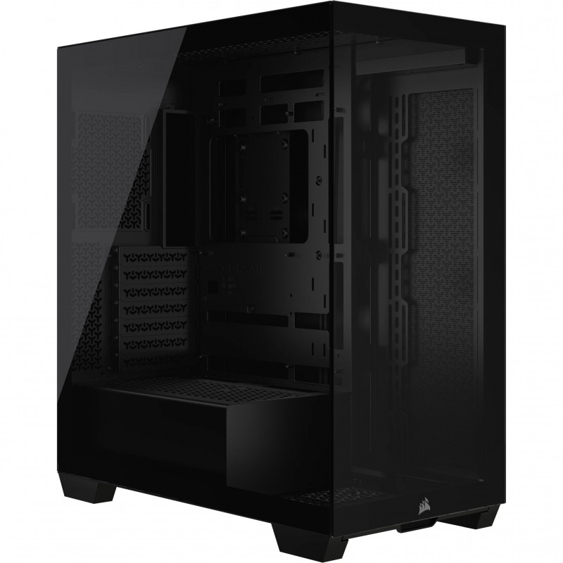 Corsair 3500X, Midi Tower, PC, Noir, EATX, Jouer, 17 cm