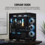 Corsair 3500X, Midi Tower, PC, Noir, EATX, Jouer, 17 cm