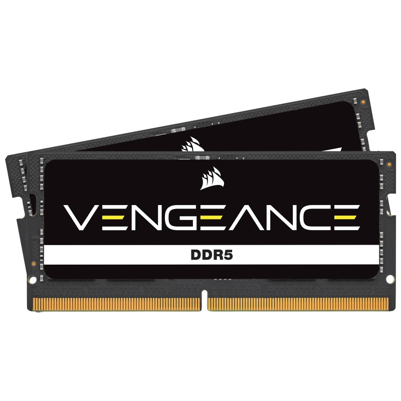 Corsair Vengeance CMSX96GX5M2A5200C44, 96 Go, 2 x 48 Go, DDR5, 5200 MHz, 262-pin SO-DIMM