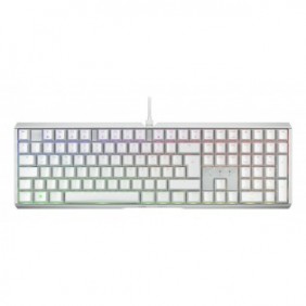 Cherry XTRFY MX 3.1, Avec fil, USB, Clavier mécanique, QWERTZ, LED RGB, Blanc