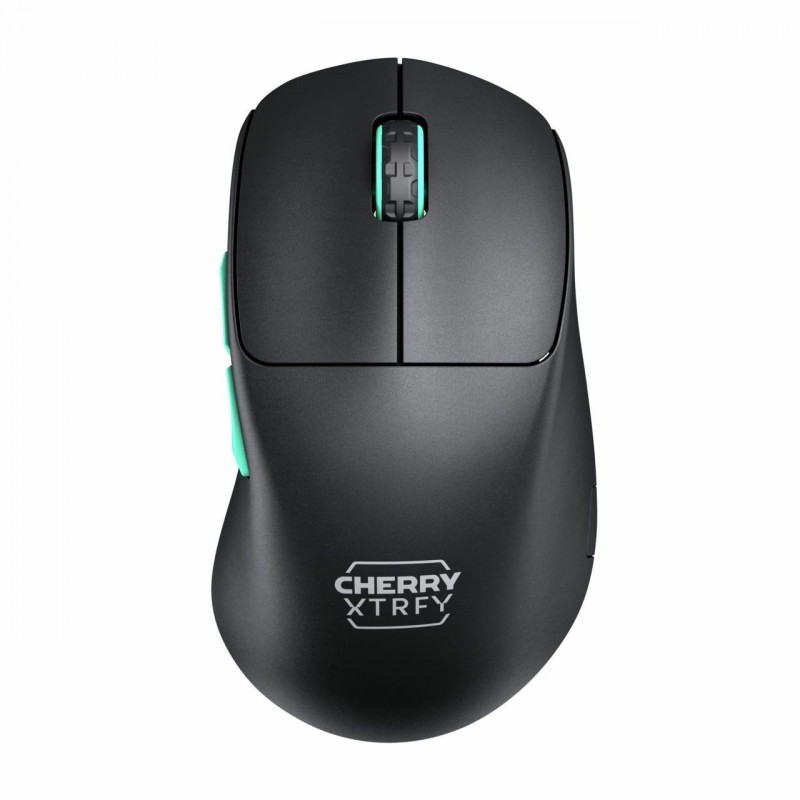 Cherry XTRFY M64 Wireless, RF sans fil, 26000 DPI, Noir, Turquoise