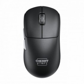 Cherry XTRFY M68 Pro Wireless, Droitier, RF sans fil, 26000 DPI, Noir, Argent