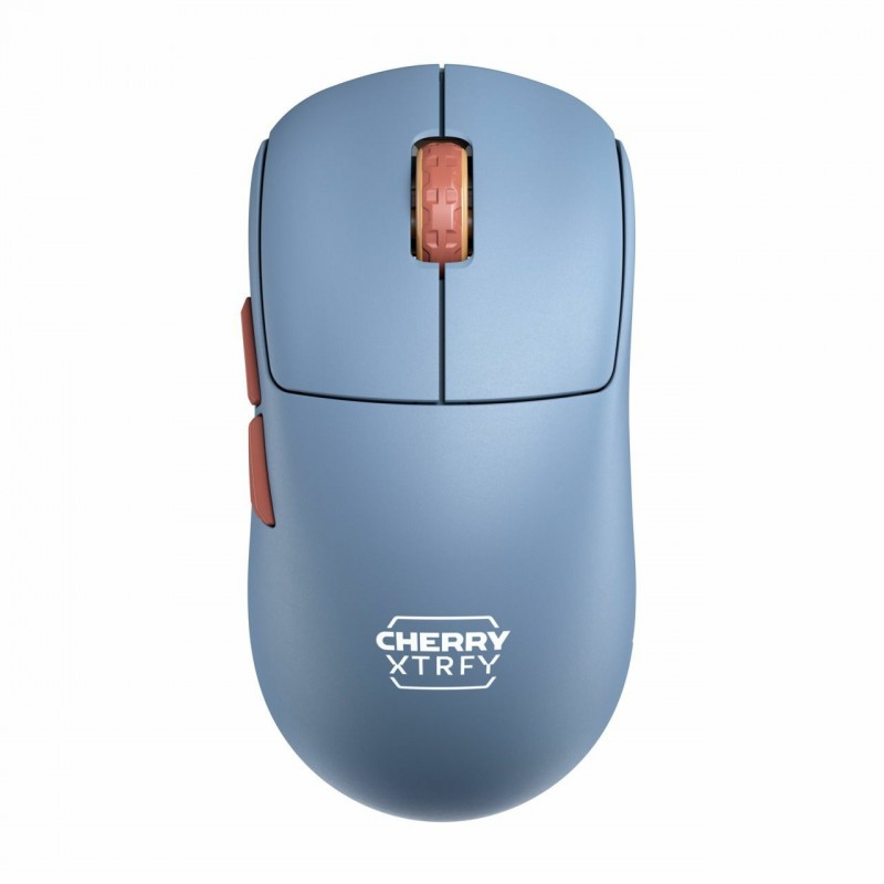 Cherry XTRFY M68 Wireless, RF sans fil, 26000 DPI, Noir, Bleu, Marron