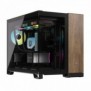 Corsair CC-9011286-WW, Midi Tower, PC, Noir, Noyer, ATX, Acier, Verre trempé, Jouer