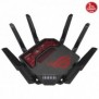 ASUS ROG Rapture GT-BE19000, Wi-Fi 7 802.11be, Tri-bande 2,4 GHz  5 GHz  6 GHz, EthernetLAN, Noir, Rouge, Routeur