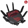 ASUS ROG Rapture GT-BE19000, Wi-Fi 7 802.11be, Tri-bande 2,4 GHz  5 GHz  6 GHz, EthernetLAN, Noir, Rouge, Routeur
