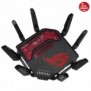 ASUS ROG Rapture GT-BE19000, Wi-Fi 7 802.11be, Tri-bande 2,4 GHz  5 GHz  6 GHz, EthernetLAN, Noir, Rouge, Routeur