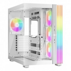 Be Quiet! Light Base 600 LX Blanc | Boîtier PC ARGB vitré, Mini ITX  Micro ATX  ATX, 4 ventilateurs Light Wings 120 mm PWM, Midi Tower, PC, Blanc, ATX, micro ATX, Mini-ITX, Acrylonitrile-Butadiène-Styrène , Verre, SGCC, Jouer