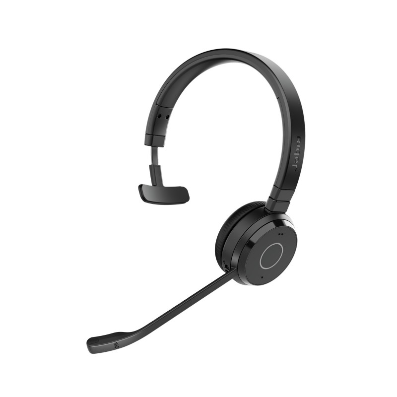 Jabra Evolve 65 TE, Avec fil &sans fil, BureauCentre d'appels, 20 - 20000 Hz, 75 g, Casque, Noir