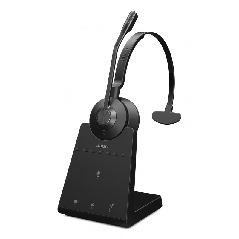 Jabra Engage 45 SE, Sans fil, BureauCentre d'appels, 40 - 16000 Hz, 57 g, Casque, Noir