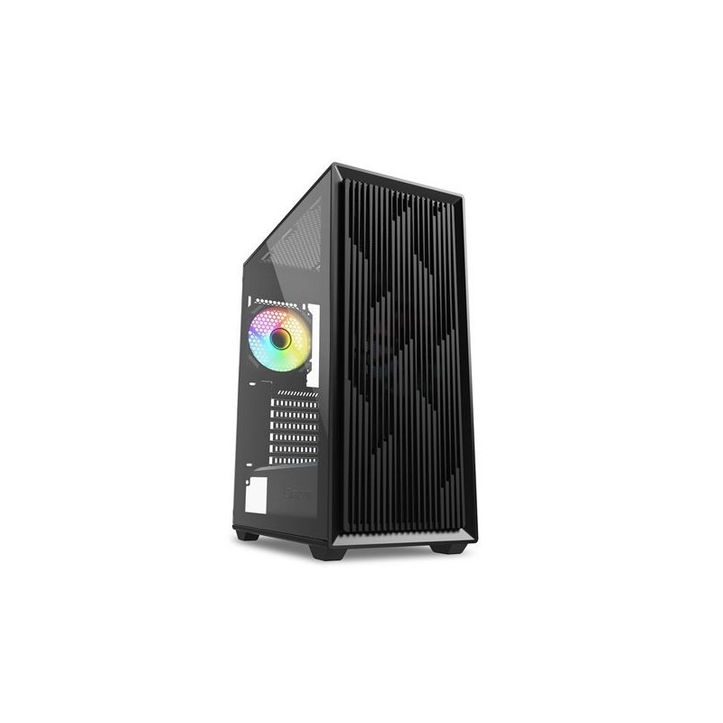 Sharkoon VK2, Full Tower, PC, Noir, ATX, micro ATX, Mini-ATX, 16 cm, 37,5 cm