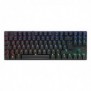 Cherry MX 8.2 TKL Wireless RGB, Avec fil &sans fil, USB + RF Wireless + Bluetooth, Clavier mécanique, QWERTZ, LED RGB, Noir