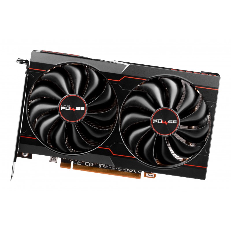 Sapphire PULSE Radeon RX 6500 XT, Radeon RX 6500 XT, 4 Go, GDDR6, 64 bit, 7680 x 4320 pixels, PCI Express x4 4.0