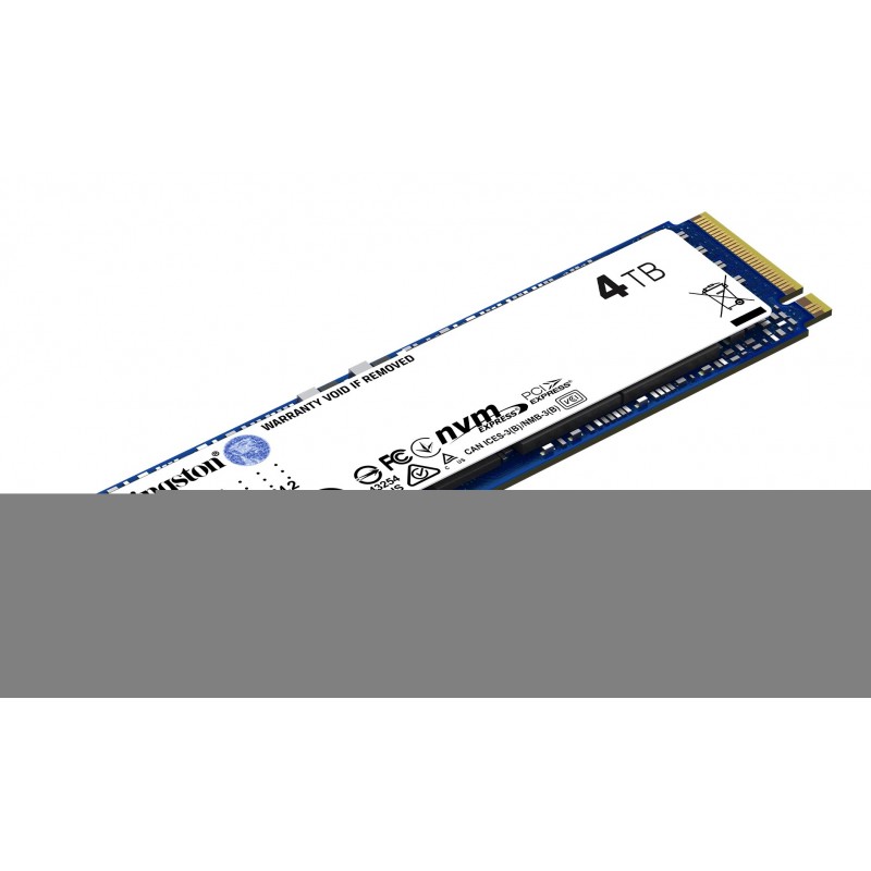 Kingston 4000G NV3 M.2 2280 NVMe SSD, 4 To, M.2, 6000 Mos