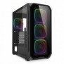 Sharkoon AK5G RGB, Midi Tower, PC, Noir, ATX, micro ATX, Mini-ITX, Multi, Ventilateur