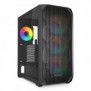 Sharkoon AK3 RGB, Midi Tower, PC, Noir, ATX, micro ATX, Mini-ITX, Multi, Ventilateur