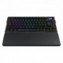 ASUS ROG Azoth Extreme, Avec fil &sans fil, USB + RF Wireless + Bluetooth, Clavier mécanique, QWERTZ, LED RGB, Noir